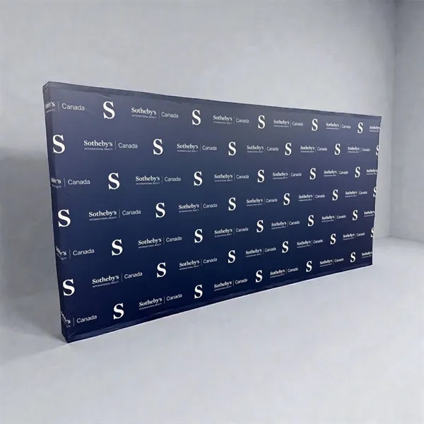 48Hr Quick Ship - 15' straight wall tension fabric pop-up display... from ASI 53509 FIEL-Fairdeal Import & Export