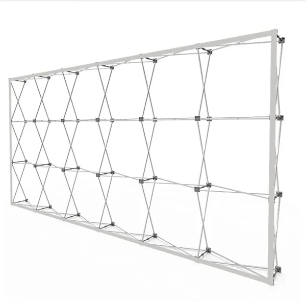 15' straight wall full height tension fabric pop-up display, superior block... from ASI 53509 FIEL-Fairdeal Import & Export