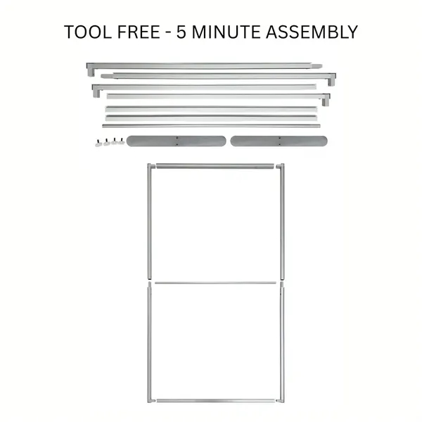 Hardware only for Frontlit SEG Fabric Banner Stand, 40"x80"... from ASI 53509 FIEL-Fairdeal Import & Export
