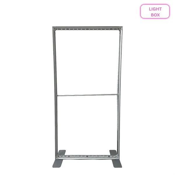 Item #BL809 Hardware for Backlit LED Light Box SEG Floor Display Banner