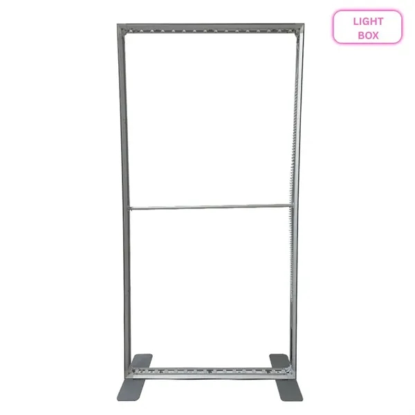 Item #BL823 Hardware for Backlit LED Light Box SEG Floor Display Banner