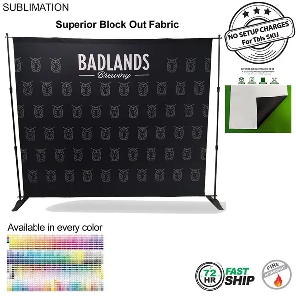 72hr fast ship- 10' exhibitor expanding display kit, superior block out... from ASI 53509 FIEL-Fairdeal Import & Export