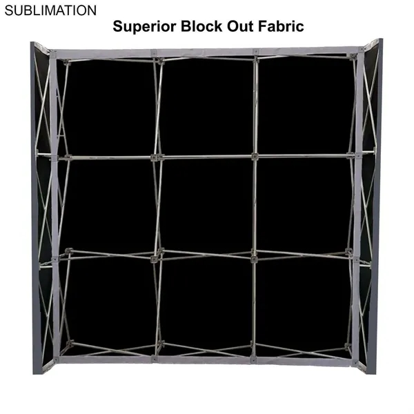 48 Hr Quick Ship - 7.5' straight wall tension fabric pop-up... from ASI 53509 FIEL-Fairdeal Import & Export