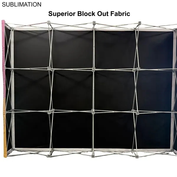48 Hr Quick Ship - 10' straight wall tension fabric pop-up... from ASI 53509 FIEL-Fairdeal Import & Export