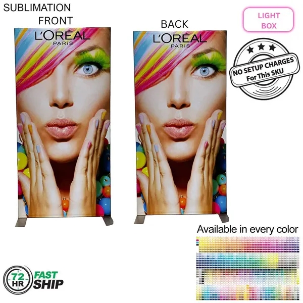 72Hr Fast Ship - Backlit LED light box SEG floor display... from ASI 53509 FIEL-Fairdeal Import & Export