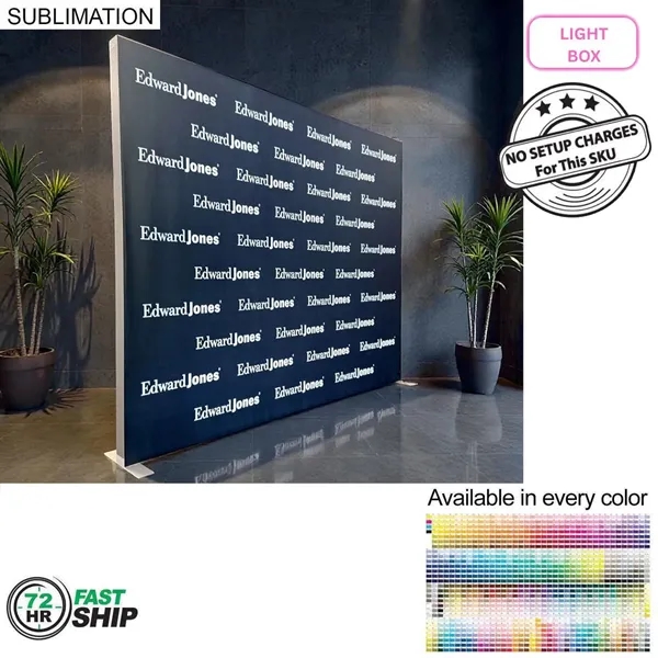 Item #LT826-2 72Hr Fast Ship - Backlit LED Light Box SEG Display Wall Kit