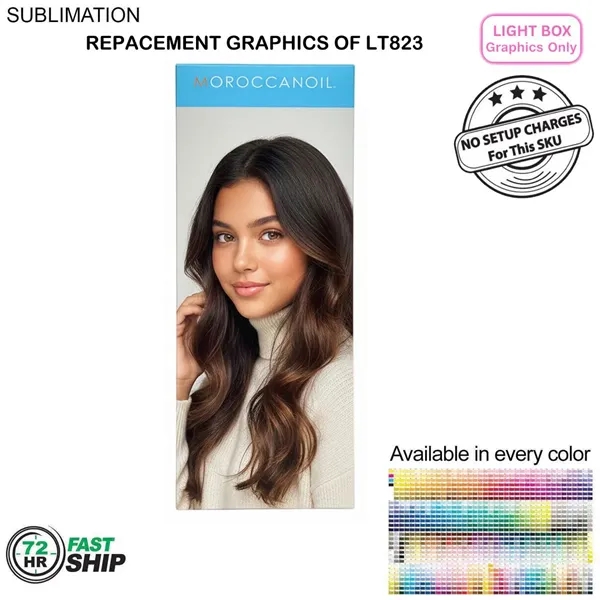 72Hr Fast Ship - Replacement graphics one side only for backlit... from ASI 53509 FIEL-Fairdeal Import & Export