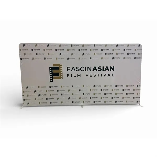 48Hr Quick Ship - 15'W x 8'H EuroFit tension fabric straight... from ASI 53509 FIEL-Fairdeal Import & Export