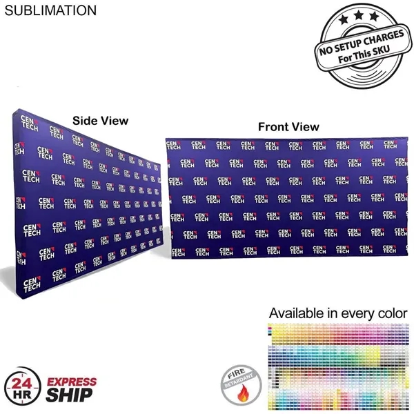 24H Express Ship -15' straight wall full height tension fabric pop-up... from ASI 53509 FIEL-Fairdeal Import & Export