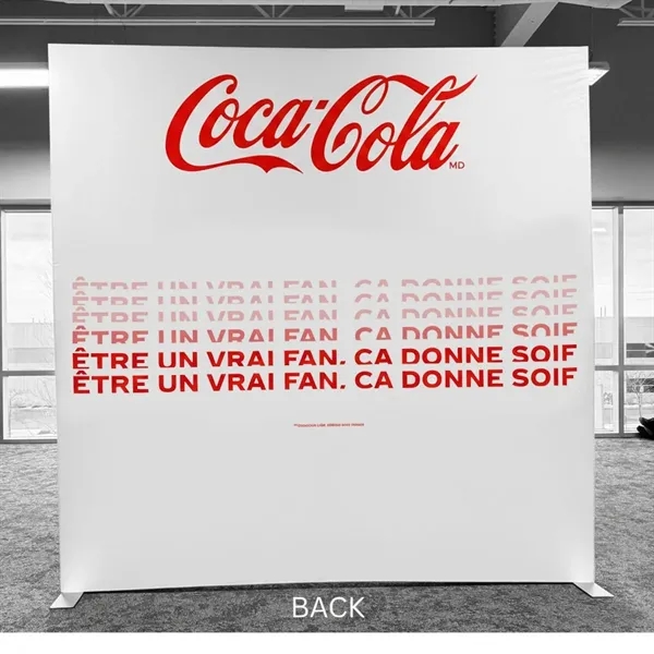 Frontlit SEG Fabric Floor Wall Kit, 8'x8', includes 2 single sided... from ASI 53509 FIEL-Fairdeal Import & Export