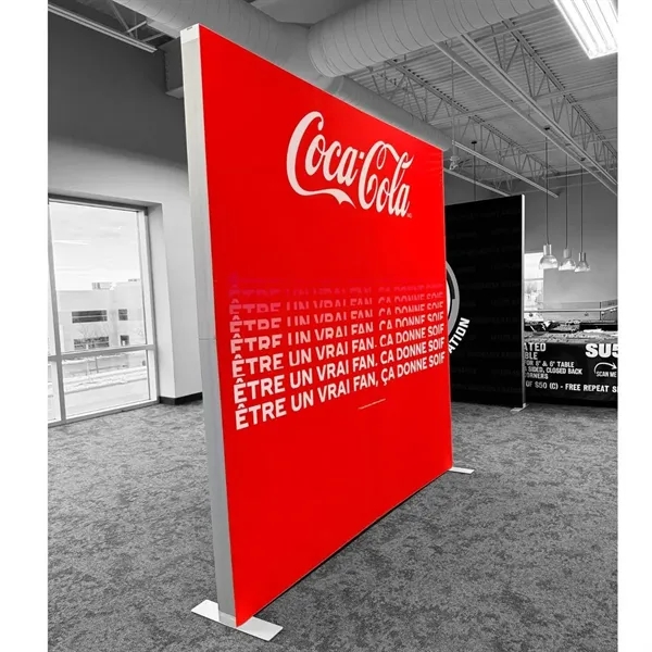 Frontlit SEG Fabric Floor Wall Kit, 8'x8', includes 2 single sided... from ASI 53509 FIEL-Fairdeal Import & Export