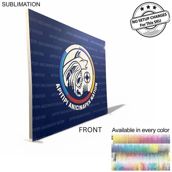 Frontlit SEG Fabric Floor Wall Kit, 10'x8', includes 2 single sided... from ASI 53509 FIEL-Fairdeal Import & Export