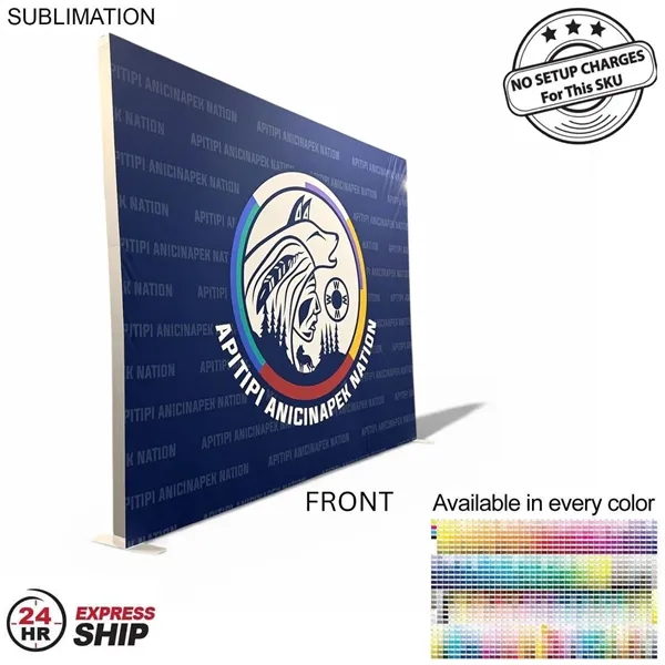 24Hr Express Ship - Frontlit SEG Fabric Floor Wall Kit, 10'x8',... from ASI 53509 FIEL-Fairdeal Import & Export