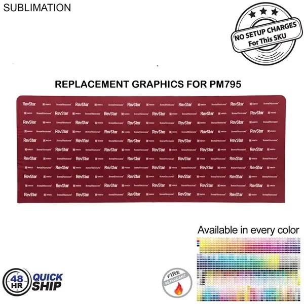 Item #PM895-3 48Hr Quick Ship - Graphics Double Sided 20'W x 8'H EuroFit