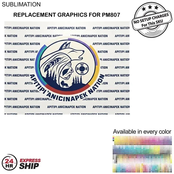 24H Express Ship - Replacement graphics one sided only for Frontlit... from ASI 53509 FIEL-Fairdeal Import & Export