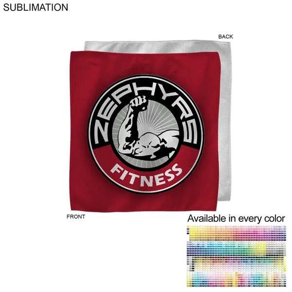 10" x 10" microfiber rally towel with sublimation decoration... from ASI 53509 FIEL-Fairdeal Import & Export / FIEL
