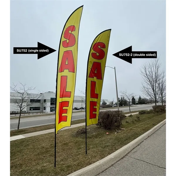 15' Large Feather Flag Kit, Full Color Graphics One Side, Outdoor... from ASI 53509 FIEL-Fairdeal Import & Export / FIEL