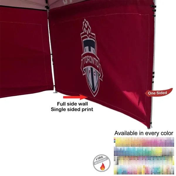 Full Back Wall for 10x10 Tent Kit, Sublimated, Single Sided Print... from ASI 53509 FIEL-Fairdeal Import & Export / FIEL