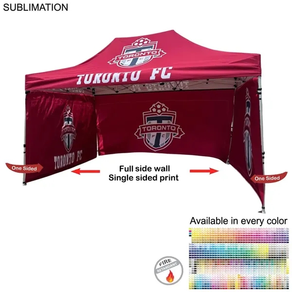 Full Back Wall for 10x10 Tent Kit, Sublimated, Single Sided Print... from ASI 53509 FIEL-Fairdeal Import & Export / FIEL
