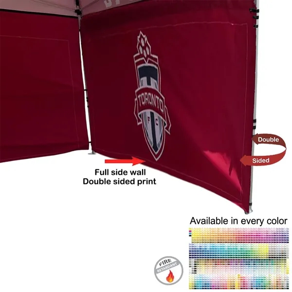 Full Back Wall for 10x10 Tent Kit, Sublimated, Single Sided Print... from ASI 53509 FIEL-Fairdeal Import & Export / FIEL