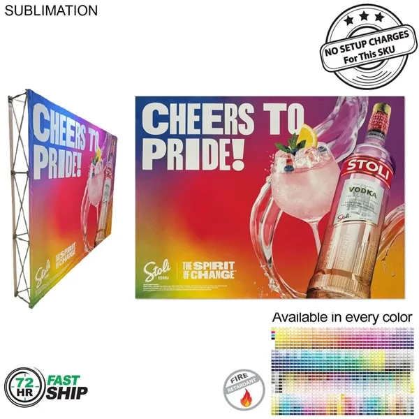 48 Hr Quick Ship - 10' straight wall display kit with... from ASI 53509 FIEL-Fairdeal Import & Export
