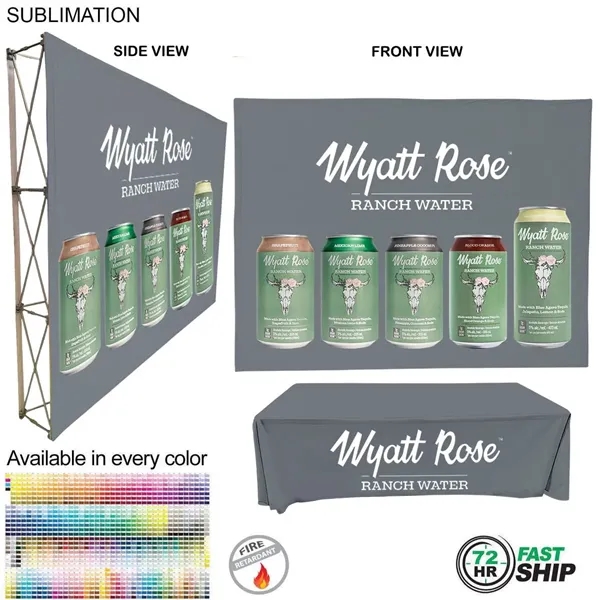 Item #SU776-6 72Hr Fast Ship - Tradeshow Booth Package Ultra 10' Display