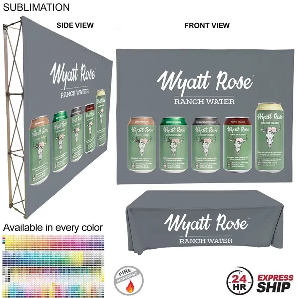 Item #SU776-8 24Hr Express Ship -Tradeshow Booth Package Ultra 10' Display