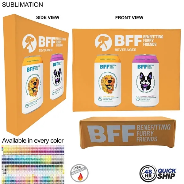 Item #SU776-16 48Hr Quick - Tradeshow Booth Package Ultra 10' Straight Wall