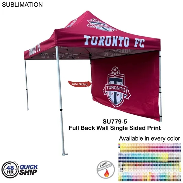 Item #SU779-5 48Hr Quick Ship - Full 15' Back Wall for 10x15 Tent Kit