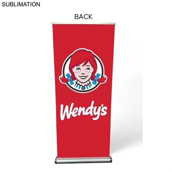 Item #SU780-6 72Hr Fast - Sublimated Heavy Fabric Deluxe Wide Base Banner