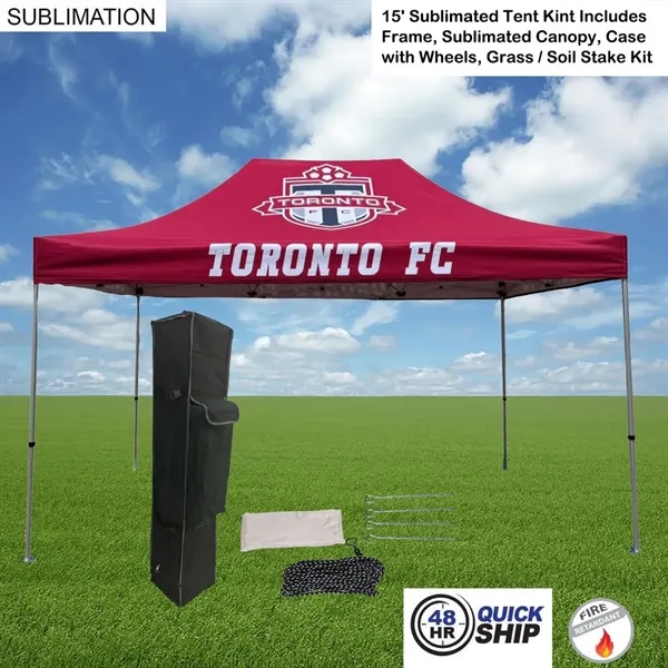 15' Premium Sublimated Tent Kit... from ASI 53509 FIEL-Fairdeal Import & Export