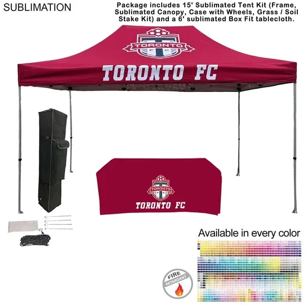 15' Premium Sublimated Tent Kit... from ASI 53509 FIEL-Fairdeal Import & Export