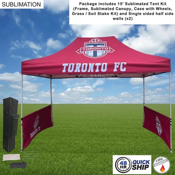 15' Premium Sublimated Tent Kit... from ASI 53509 FIEL-Fairdeal Import & Export