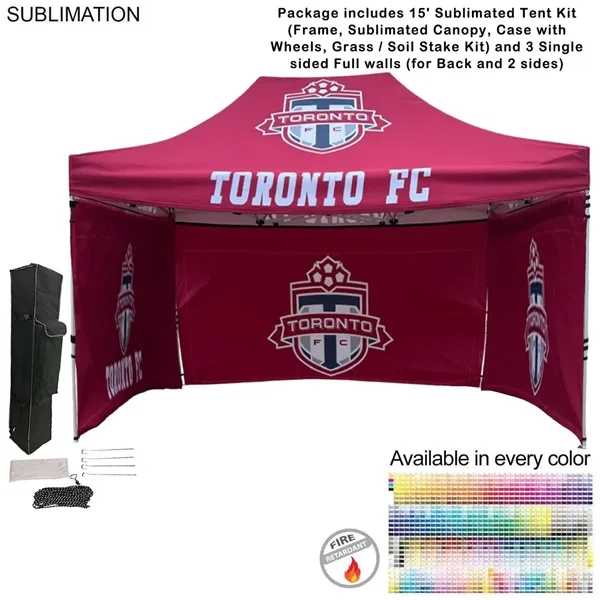 15' Premium Sublimated Tent Kit... from ASI 53509 FIEL-Fairdeal Import & Export