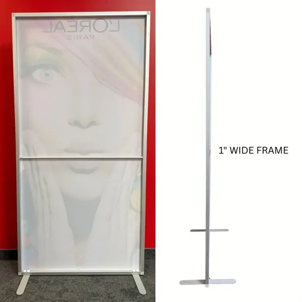 24Hr Express Ship - Frontlit SEG Fabric Banner Stand, 40" x... from ASI 53509 FIEL-Fairdeal Import & Export