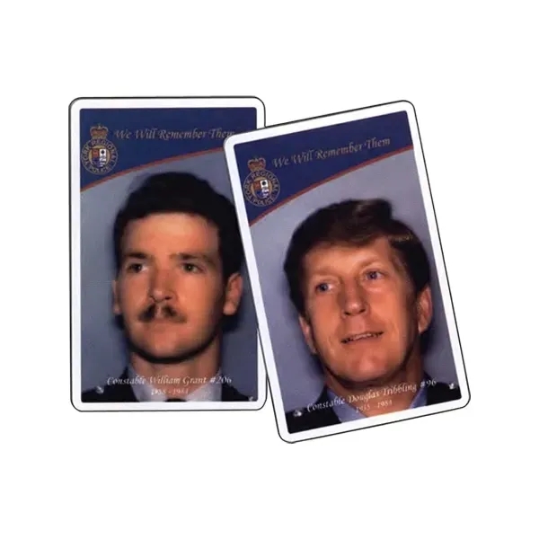 Wallet card, plastic with compressed lamination both sides and back imprint.... from ASI 87400 ArtechPro