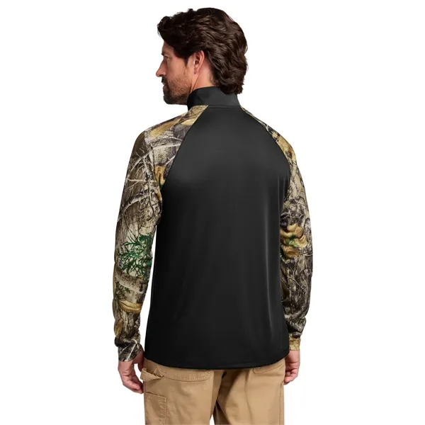Russell Outdoors Realtree Colorblock Performance 1/4-Zip... from ASI 84863 SanMar