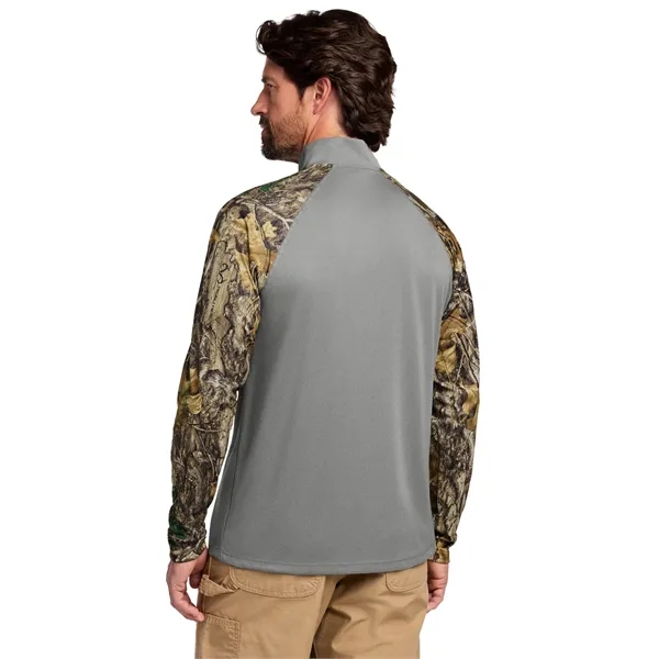 Russell Outdoors Realtree Colorblock Performance 1/4-Zip... from ASI 84863 SanMar