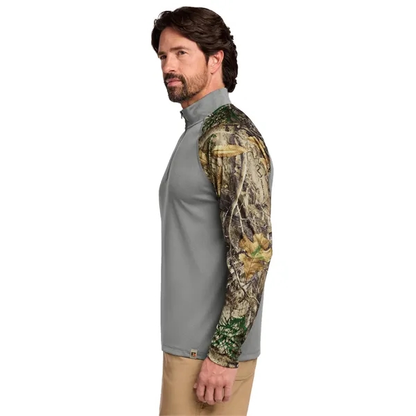 Russell Outdoors Realtree Colorblock Performance 1/4-Zip... from ASI 84863 SanMar