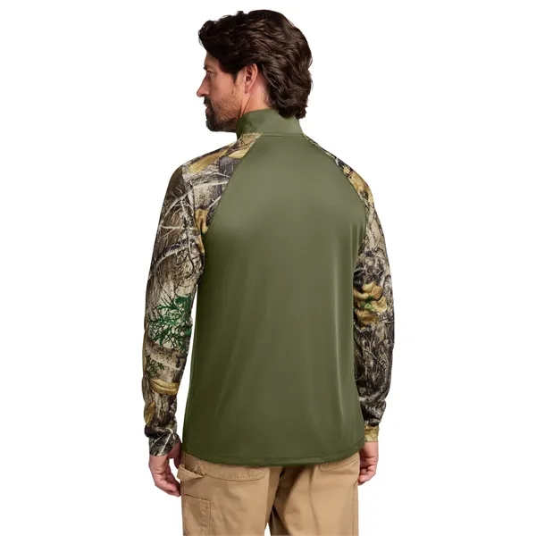 Russell Outdoors Realtree Colorblock Performance 1/4-Zip... from ASI 84863 SanMar