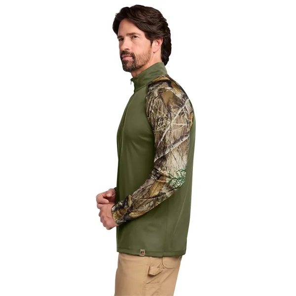 Russell Outdoors Realtree Colorblock Performance 1/4-Zip... from ASI 84863 SanMar