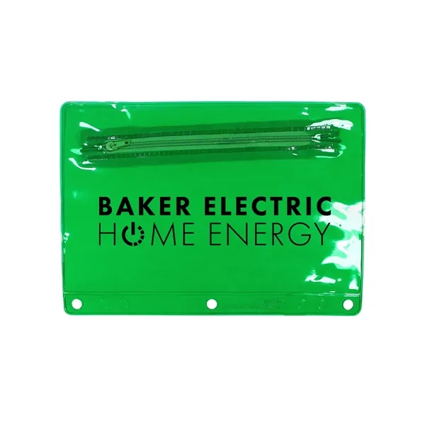 Premium Vinyl Zippered Pack, Transparent Colors... from ASI 30270 Aakron Line