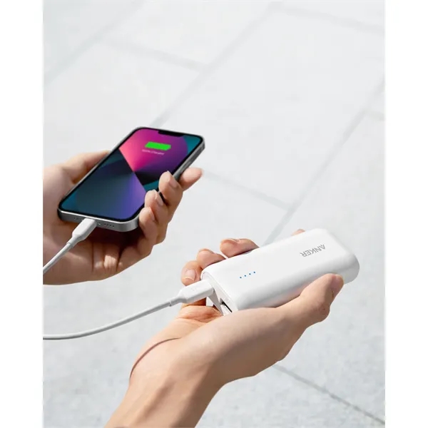 5200mAh power bank with USB and USB-C ports and 12W output.... from ASI 56070 Gemline / Gemline®