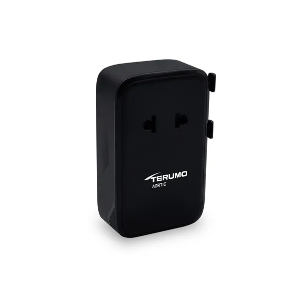 An international travel adapter with an ultra-slim form factor... from ASI 91435 Tomax USA