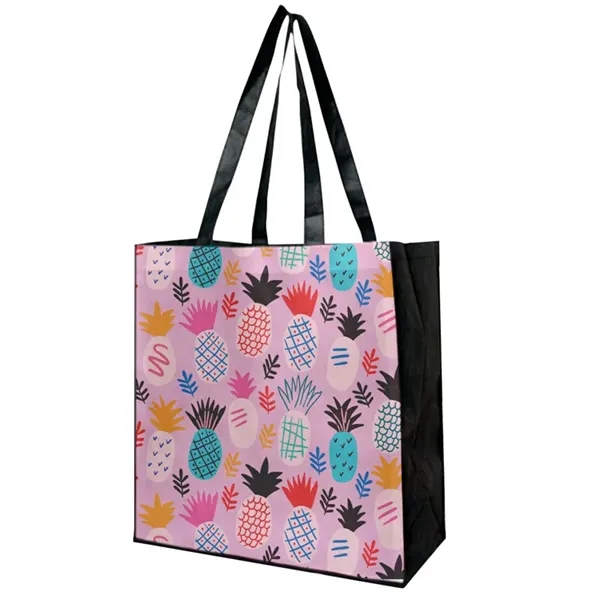 Full Gusseted Tote-Full Color Design on Front - Back Side is... from ASI 67557 LimeLight Ent / Limelight USA