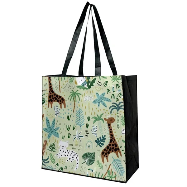 Full Gusseted Tote-Full Color Design on Front - Back Side is... from ASI 67557 LimeLight Ent / Limelight USA