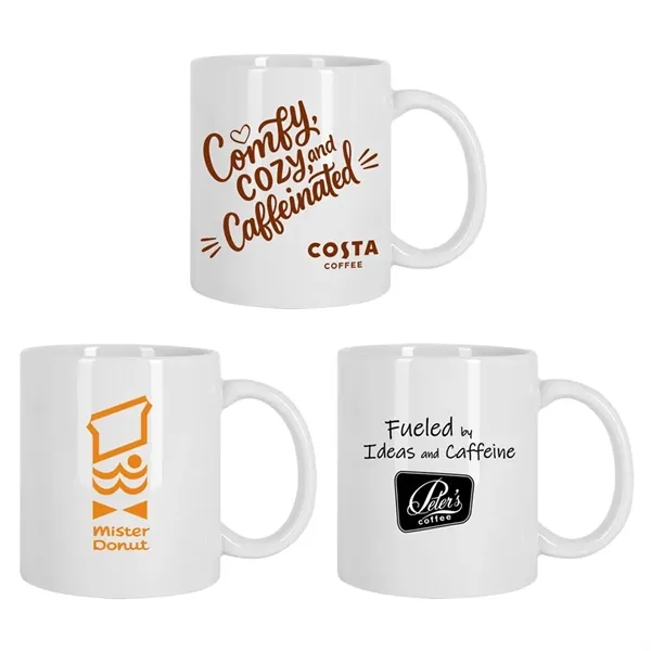 11oz White C-Handle Mug... from ASI 88060 Snugz/USA Inc