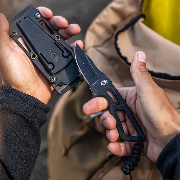 6.9"overall length. 3.3"420HC stainless steel fine edge drop point blade with... from ASI 46170 Compass Industries Inc