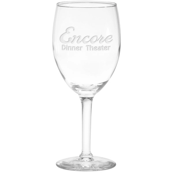 8 oz. customizable wine glass.... from ASI 71920 Moderne Glass Company Inc / Glass America®