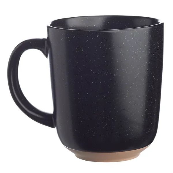 17 oz. speckled, bistro-style ceramic mug with easy comfort grip.... from ASI 39552 BEL Promo